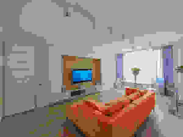 D&T Architects Minimalist living room