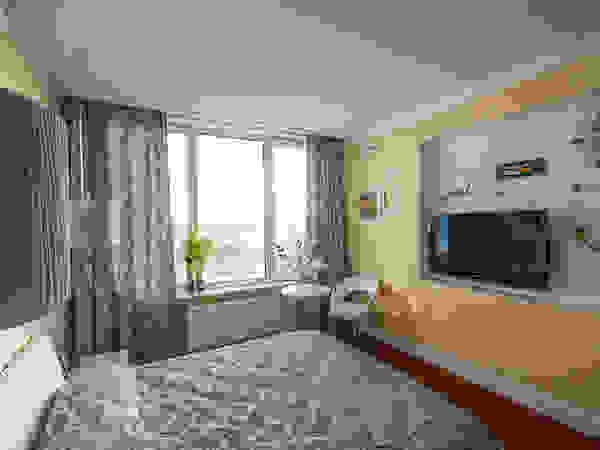 D&T Architects Minimalist bedroom