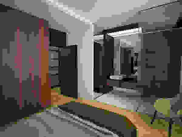 Pasquale Mariani Architetto Modern Bedroom