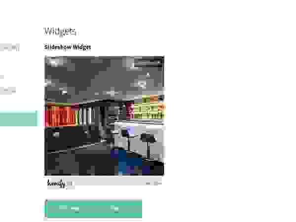 Come posso inserire i badges e i widgets? Aiuto su homify