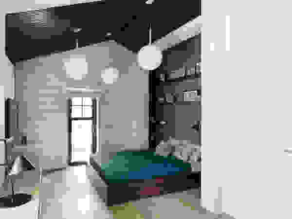ZE|Workroom studio Skandynawska sypialnia