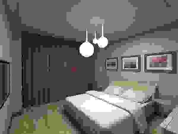 AGRAFFE design Minimalist bedroom
