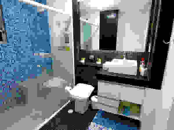 Raphael Civille Arquitetura Minimalistische Badezimmer