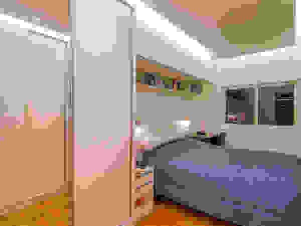 Raphael Civille Arquitetura Minimalistische Schlafzimmer