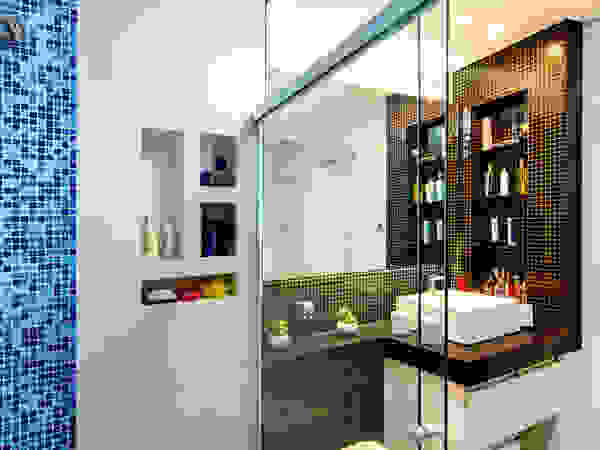 Raphael Civille Arquitetura Minimalistische Badezimmer