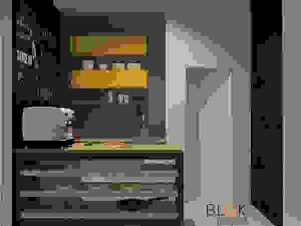 Blok projekt Industrial style kitchen