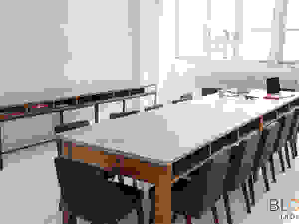 Blok projekt Rustic style dining room
