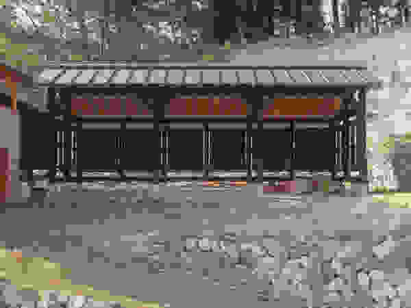 風建築工房 Гараж/сарай