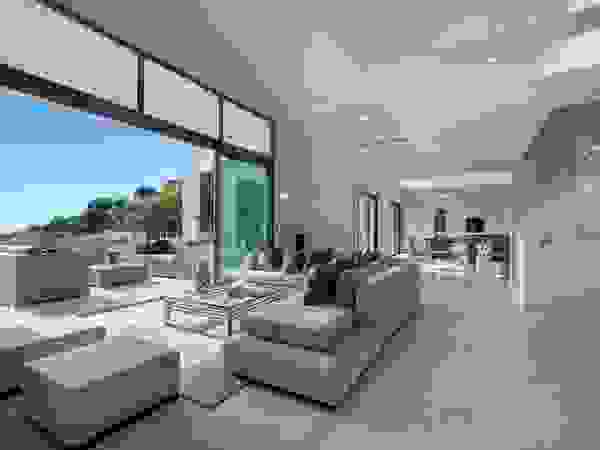 Villa South of France Interior Living Space Urban Cape Interiors Вітальня