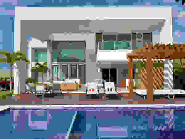 Pinheiro Martinez Arquitetura Modern houses Wood White