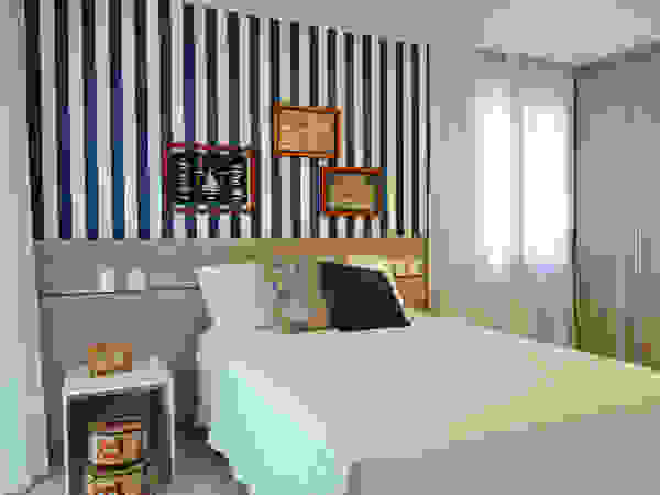 Pinheiro Martinez Arquitetura Modern style bedroom Blue