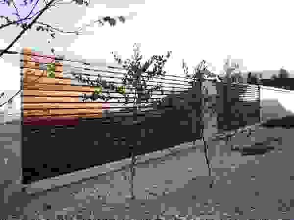 Contractors Modern garden Wood Grey