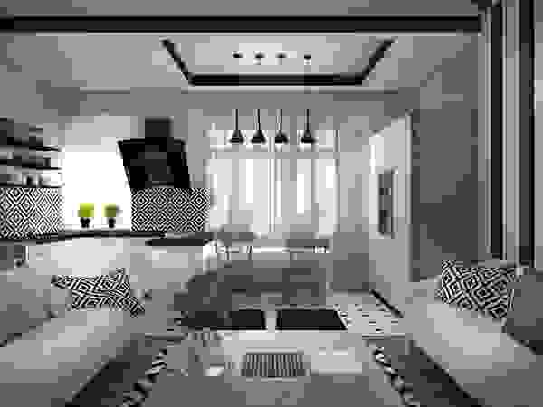 Дизайн-студия HOLZLAB Living room