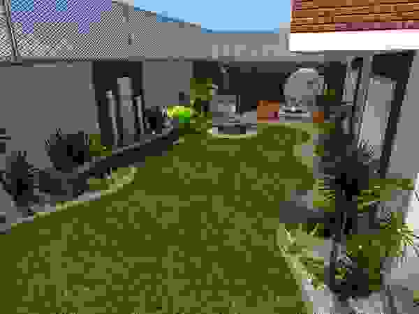 Zen Ambient Modern Garden
