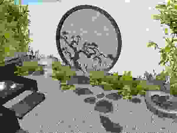 Zen Ambient Asian style garden