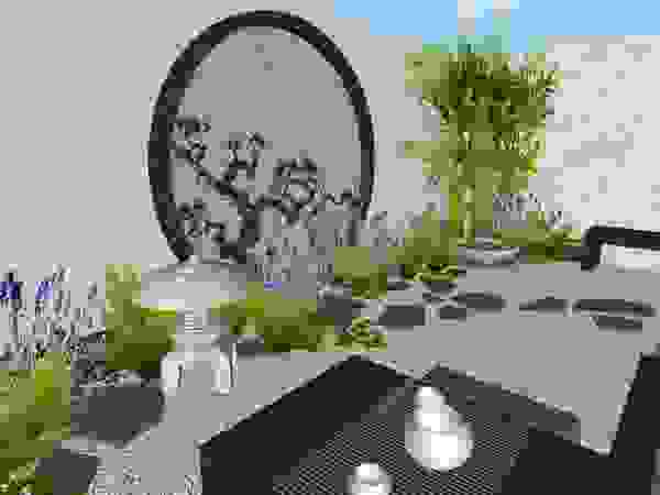 Zen Ambient Asian style garden