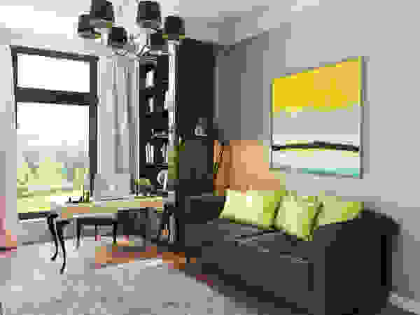Bronx Eclectic style study/office