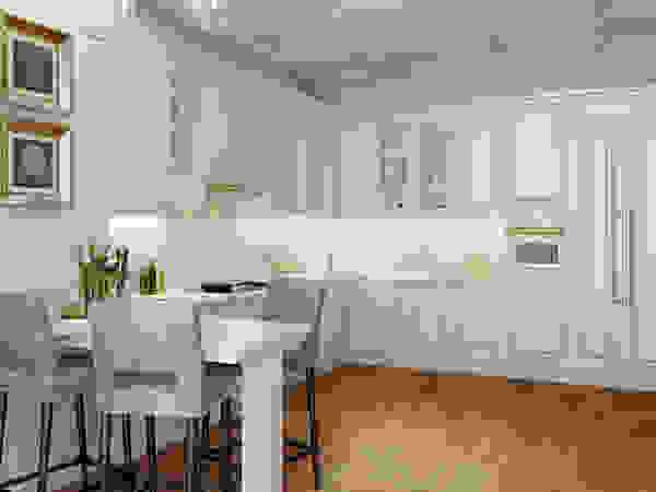 Bronx Eclectic style kitchen