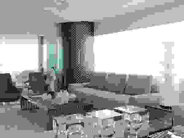 ROMERO DUARTE & ARQUITETOS Modern living room