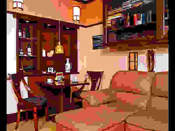 D&T Architects Eclectic style living room