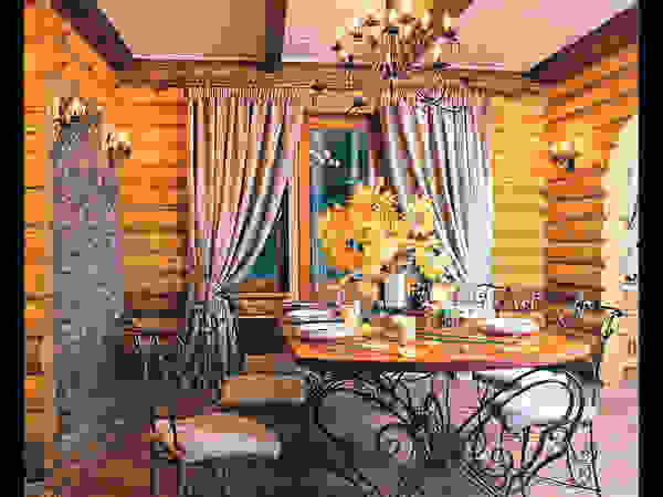 D&T Architects Country style dining room