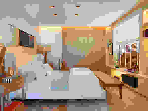 BC Arquitetos Modern Bedroom