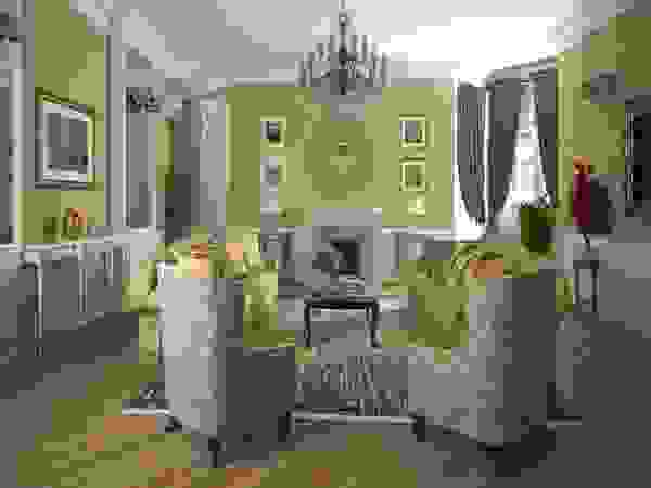 Альбина Романова Eclectic style living room