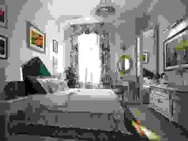 Альбина Романова Eclectic style bedroom