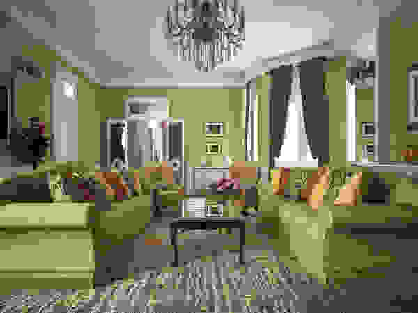 Альбина Романова Eclectic style living room