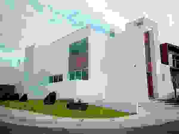 JF ARQUITECTOS Study/office Bricks White