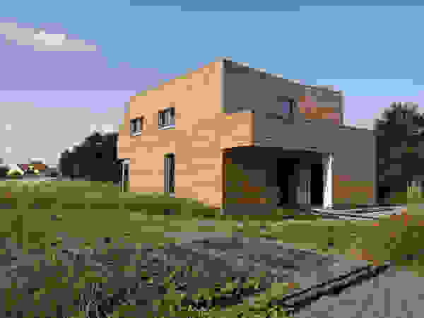 Symbios Architektur Modern houses Wood Brown