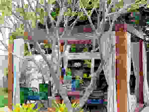 RABAIOLI I FREITAS Tropical style garden Wood Green