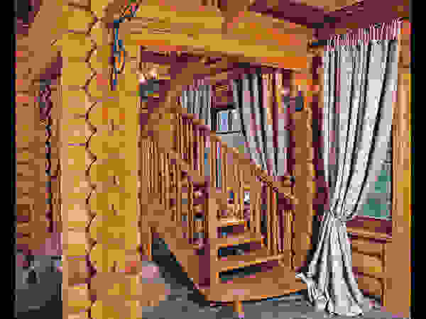 D&T Architects Country style corridor, hallway& stairs