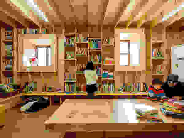 (주)유타건축사사무소 Commercial Spaces Wood Beige