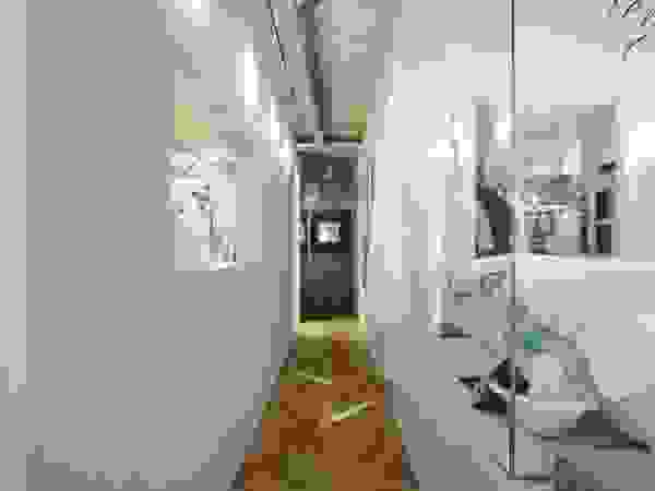 9 Eclectic style corridor, hallway & stairs
