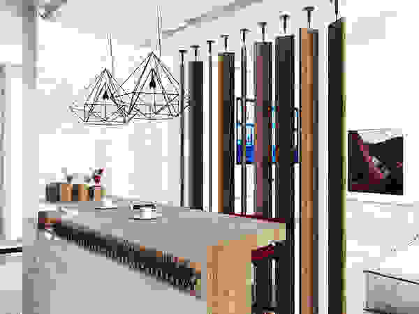 IK-architects Minimalist kitchen