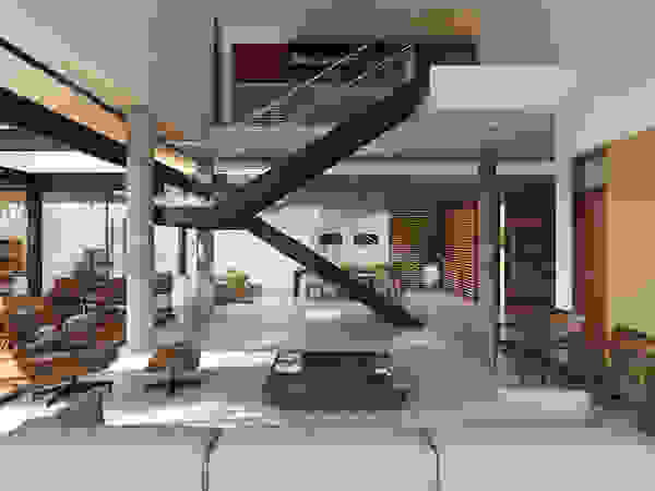 Martins Lucena Arquitetos Modern living room