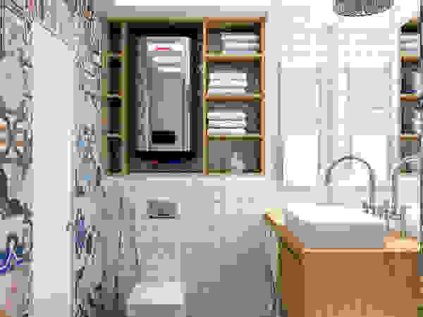 QUADRUM STUDIO Industrial style bathroom
