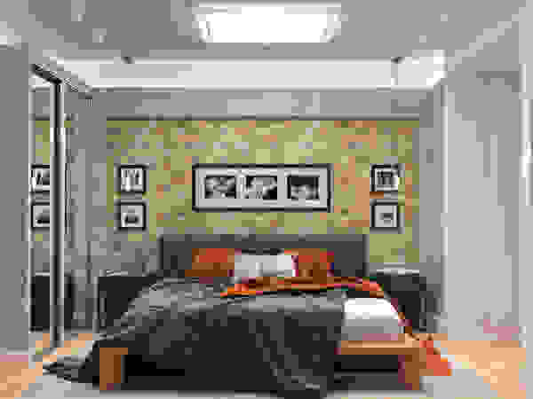 QUADRUM STUDIO Industrial style bedroom