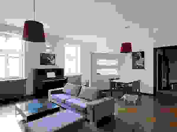 ARTEMA PRACOWANIA ARCHITEKTURY WNĘTRZ Modern living room