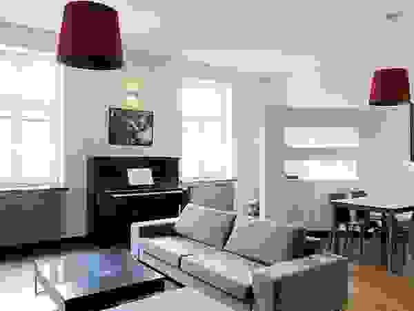 ARTEMA PRACOWANIA ARCHITEKTURY WNĘTRZ Modern living room
