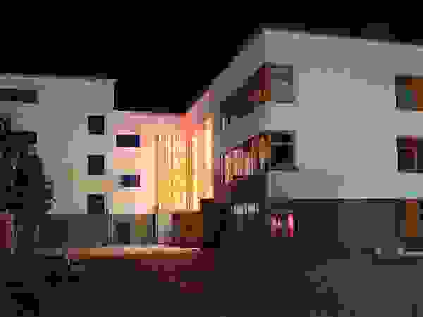 Glasgestaltung in der Architektur Eclectic style houses