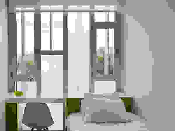 daniel rojas berzosa. arquitecto Minimalist nursery/kids room