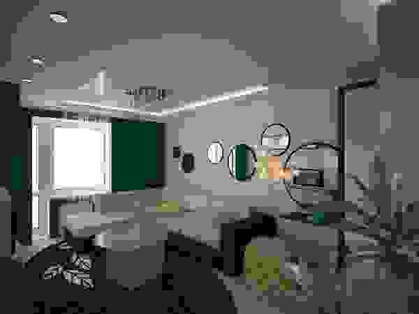 3D студия Living room