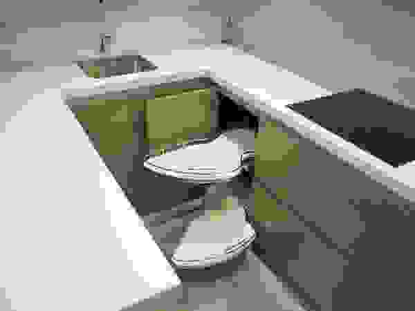 Isoko Proyecto Modern kitchen Beige