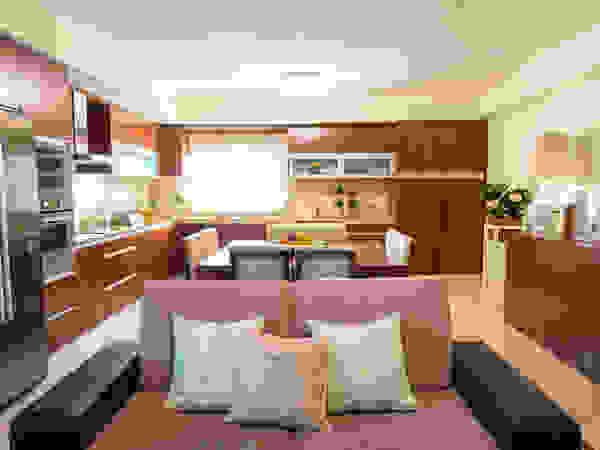 Ângela Pinheiro Home Design Kitchen Solid Wood Wood effect