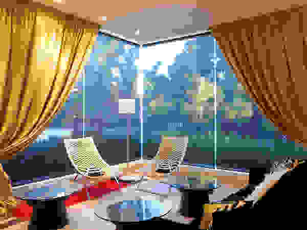 Olivia Aldrete Haas Moderne Wohnzimmer