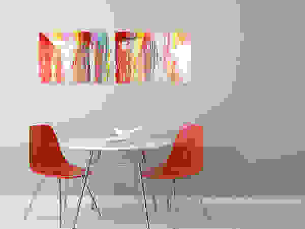 KUNSTLOFT ArtworkPictures & paintings Cotton Red