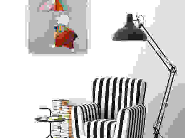 KUNSTLOFT ArtworkPictures & paintings Cotton Red