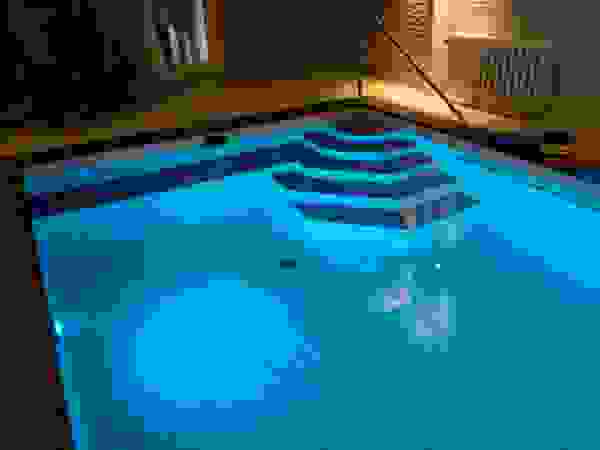 Foliebecken indoor FKB Schwimmbadtechnik Kolam Renang Modern